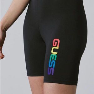 Jbalvin x guess biker shorts